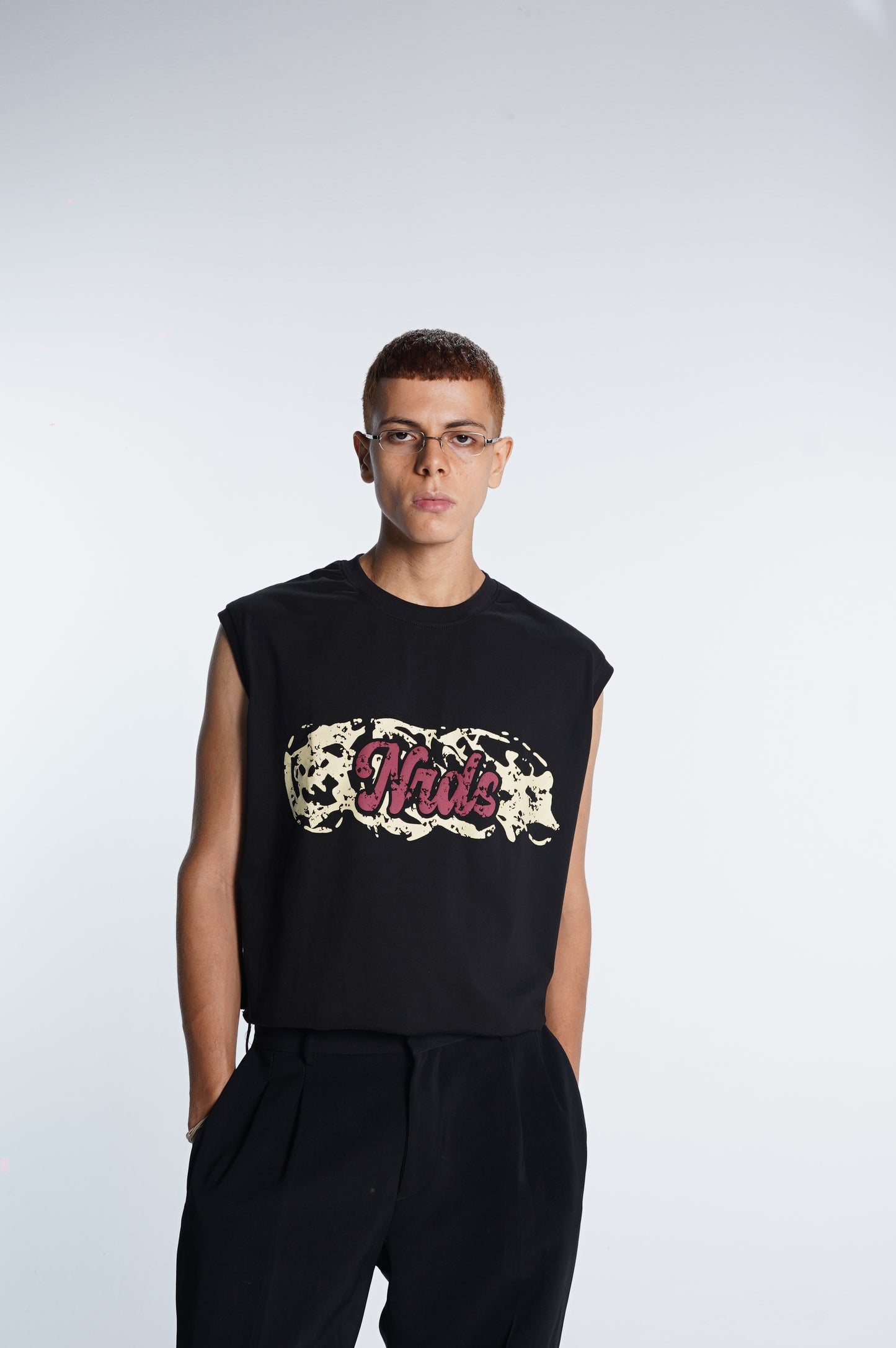 Nrds cut boxy Tee
