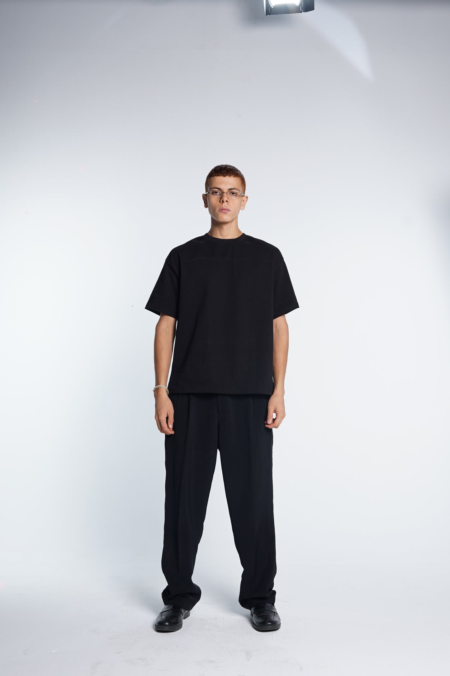 Basic boxy fit black Tee