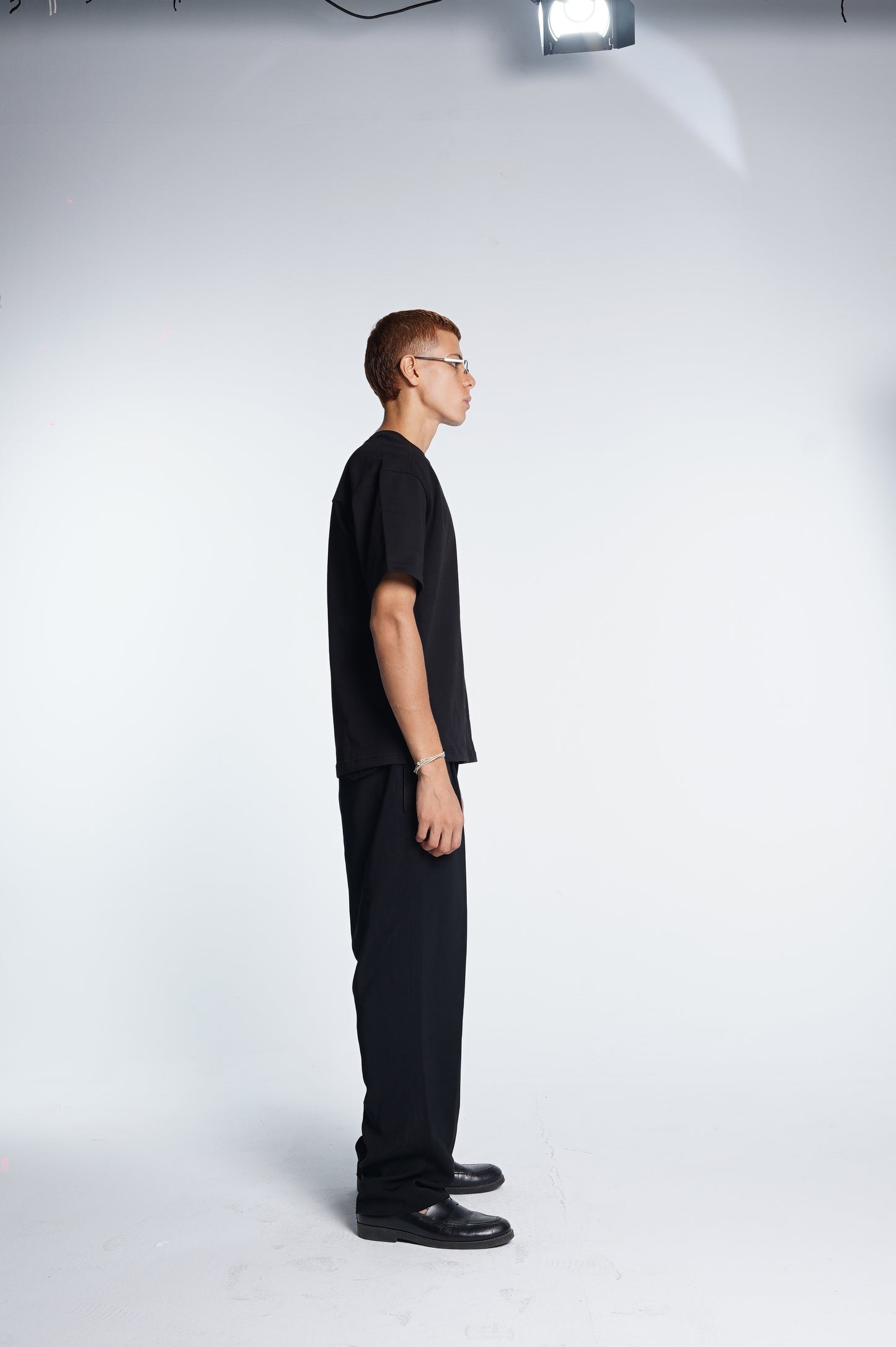 Basic boxy fit black Tee