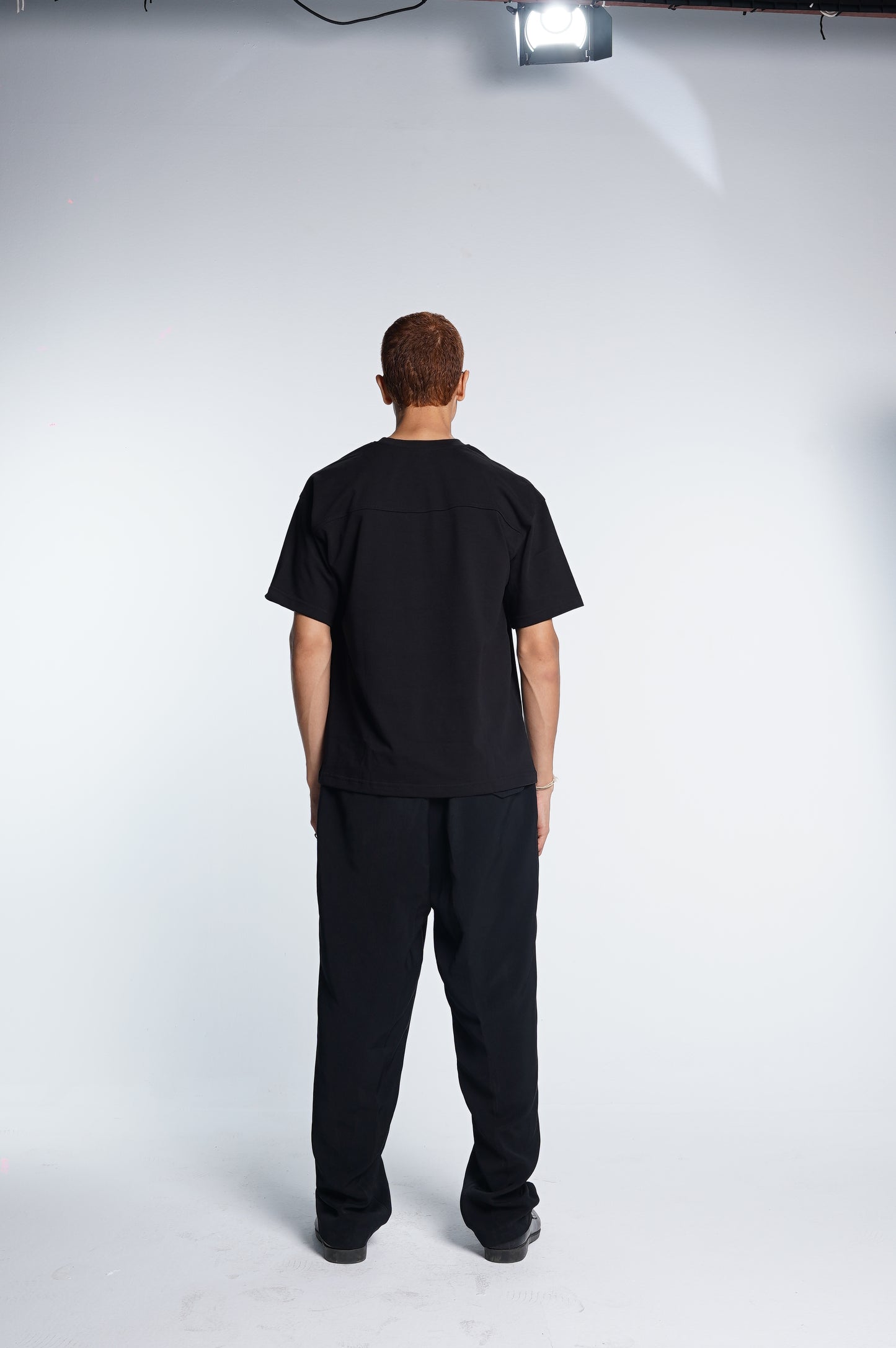 Basic boxy fit black Tee