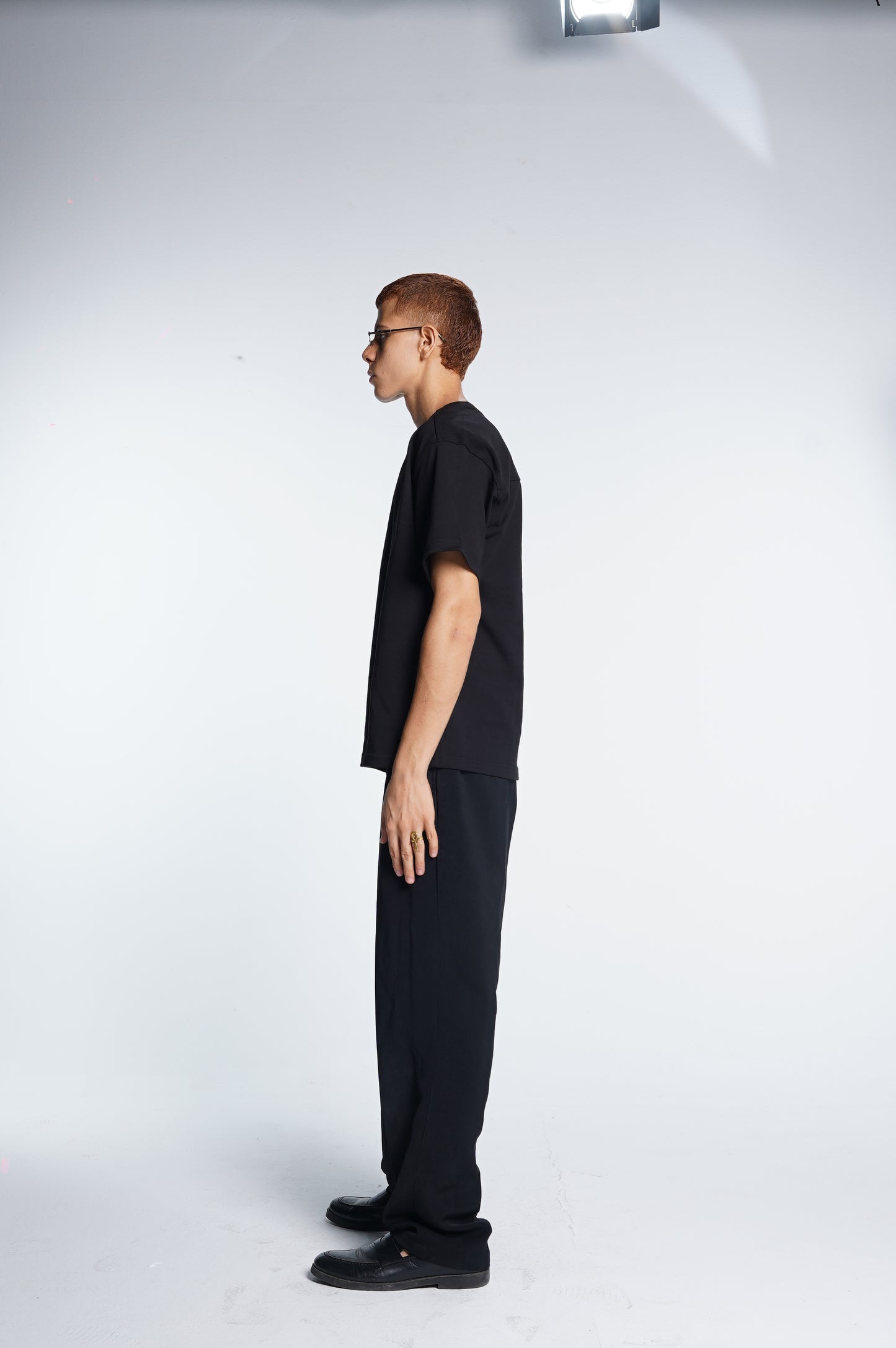 Basic boxy fit black Tee