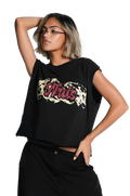 FeMale Nrds cut boxy Tee