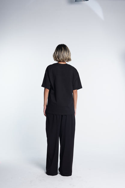 Basic boxy fit black Tee