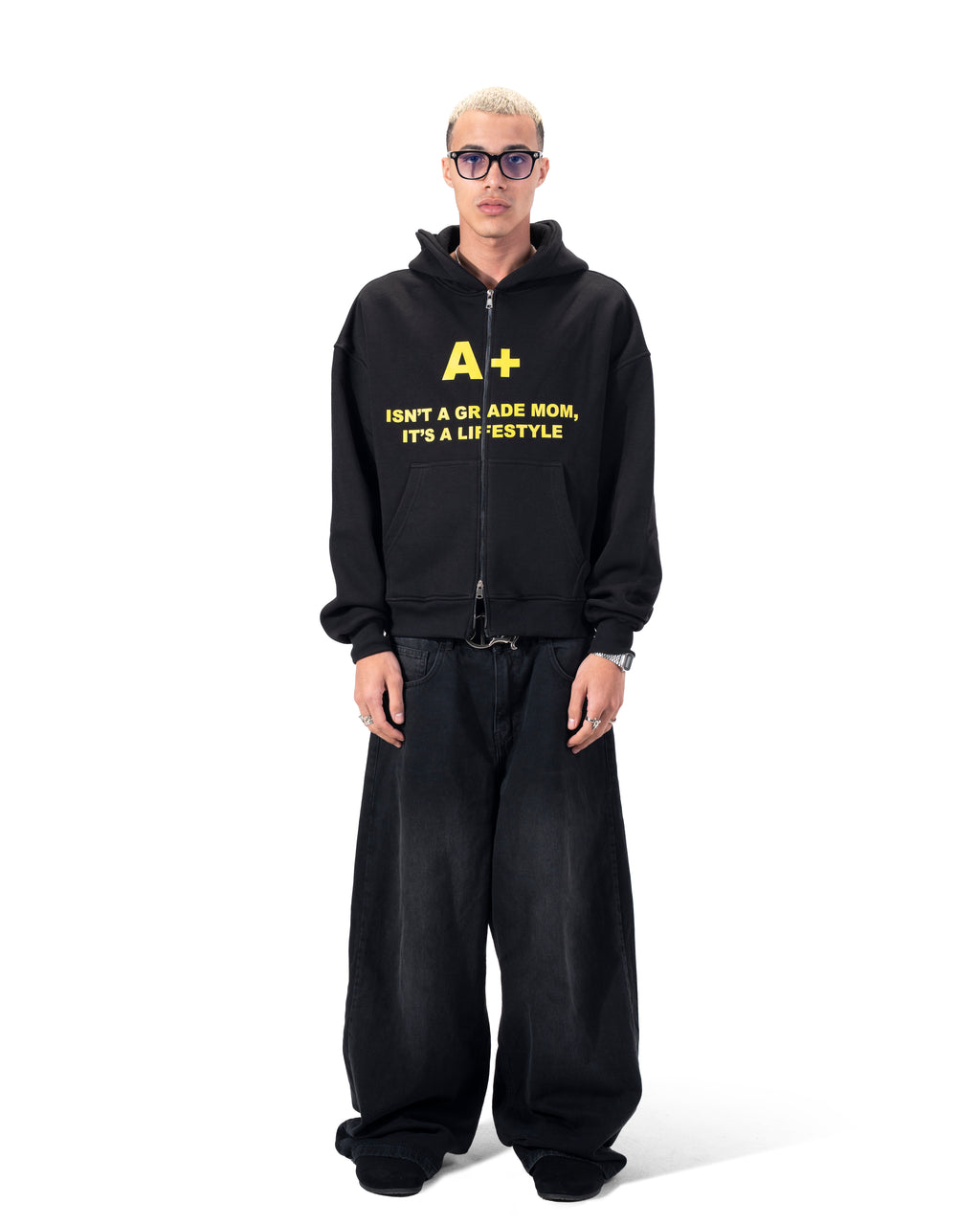 Nrds black-zipper