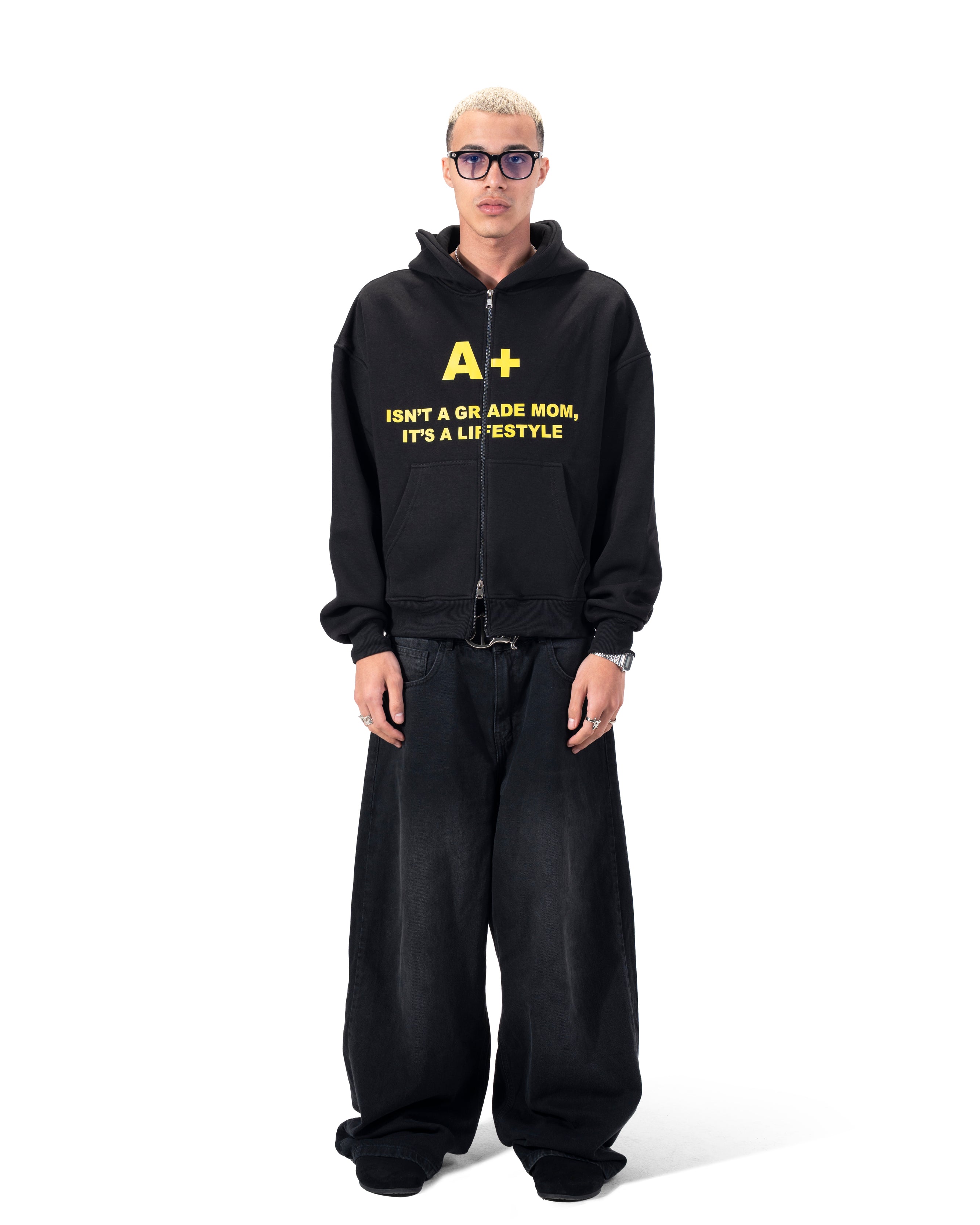 Nrds black-zipper