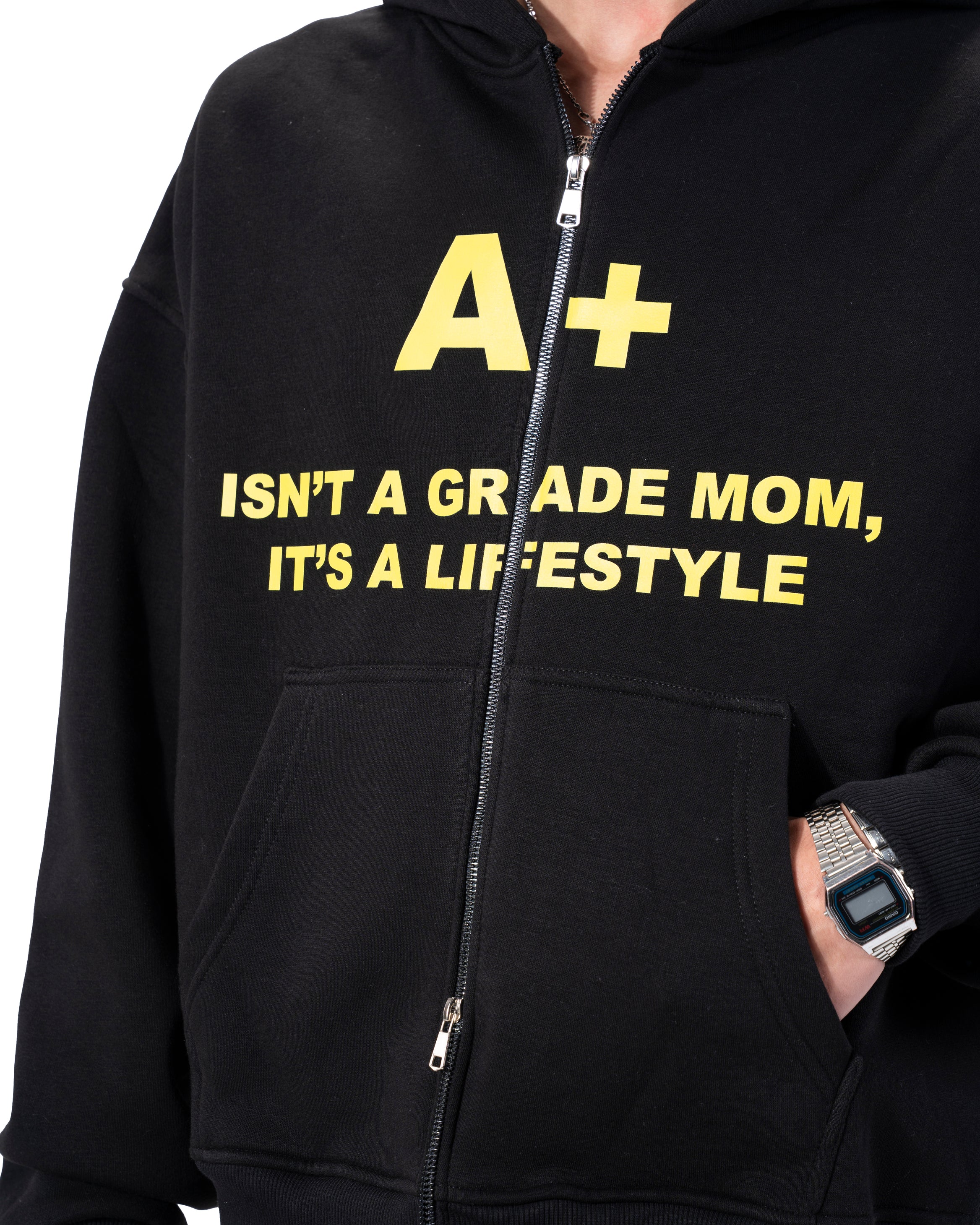 Nrds black-zipper