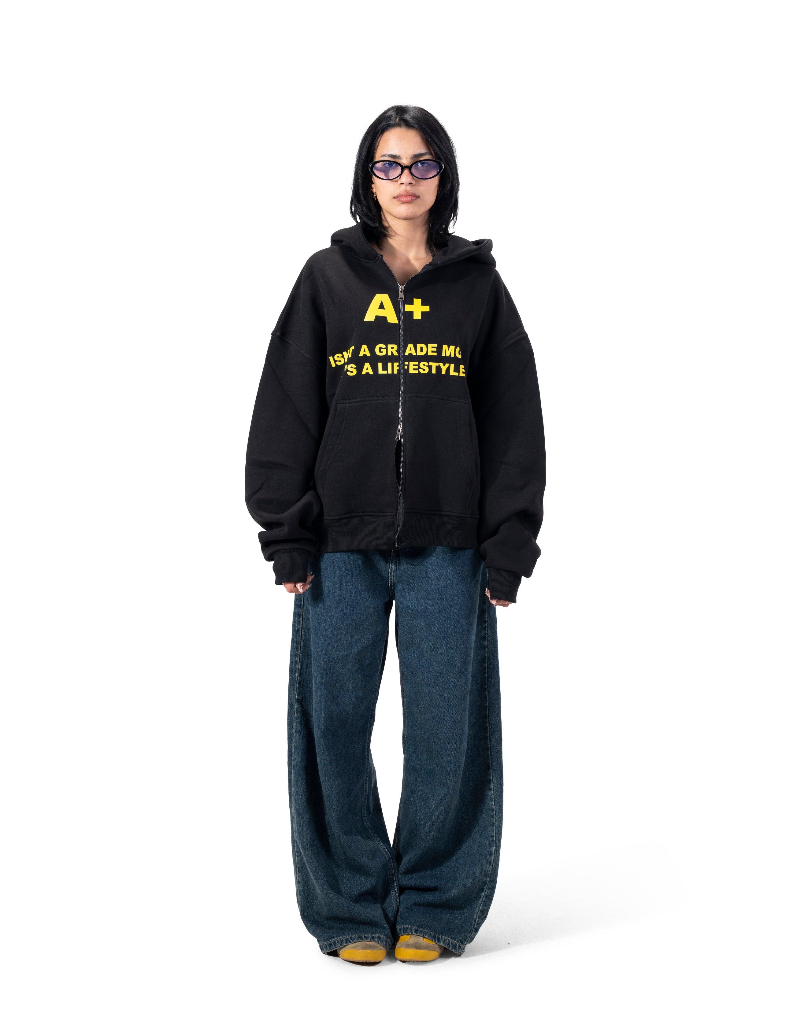 Nrds black-zipper